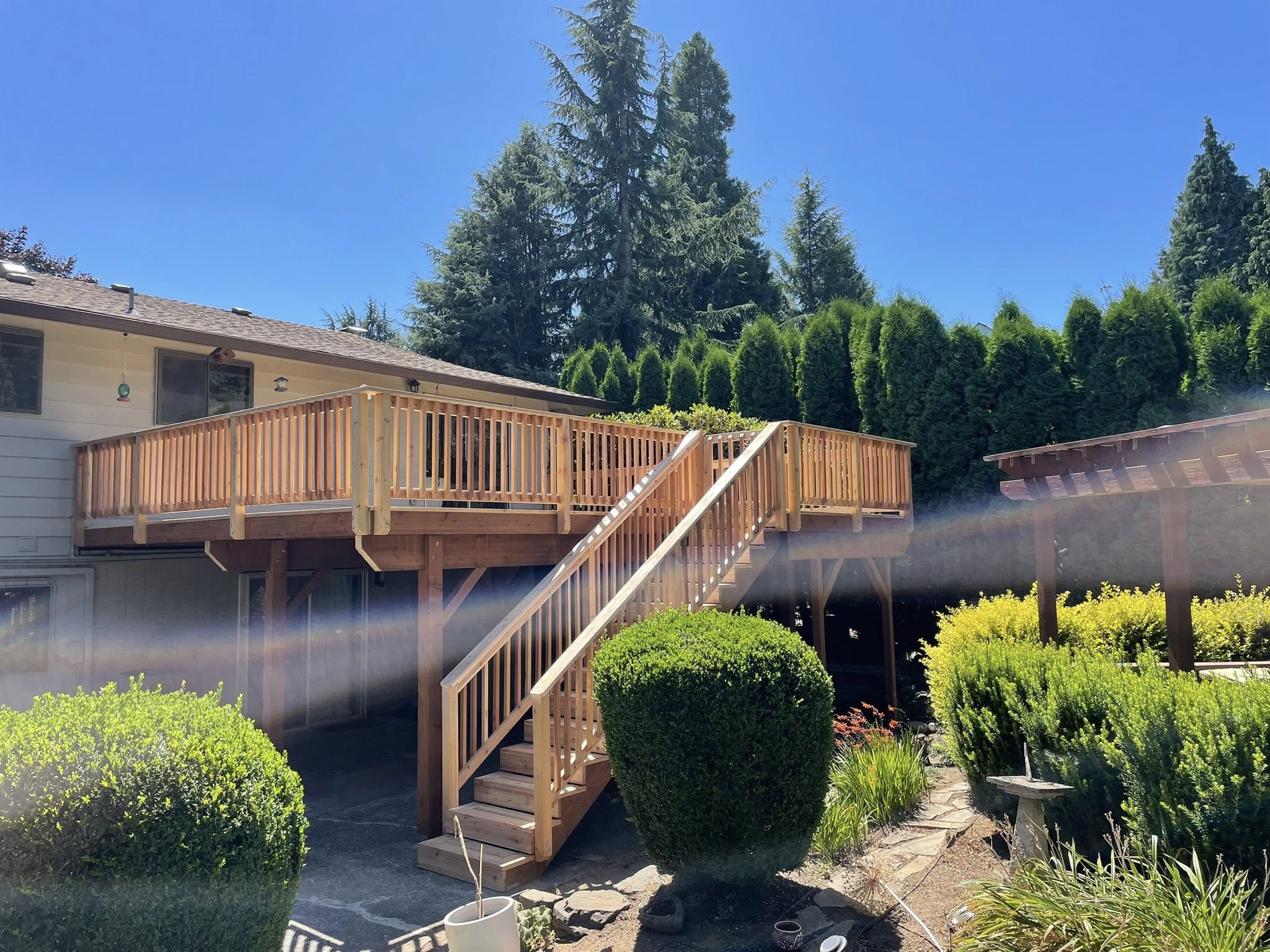 Residential porch restoration project