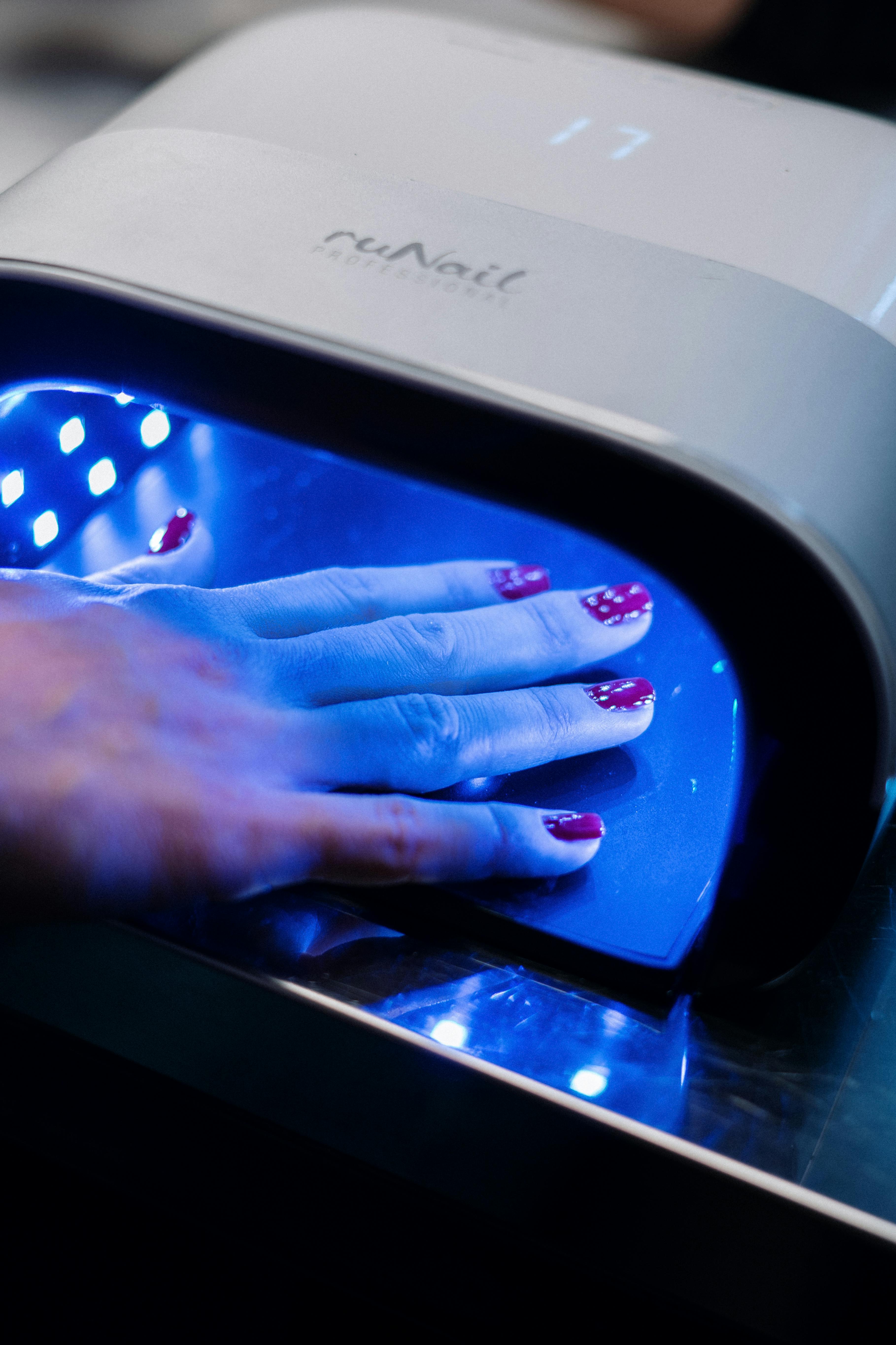 Nail art and gel polish